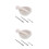 2 Sets Manual Garlic Presser Herb Masher for Home Restaurant 7