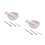 2 Sets Manual Garlic Presser Herb Masher for Home Restaurant 6