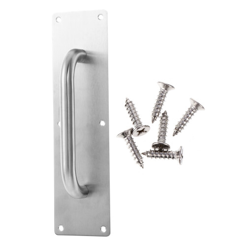 3 Sets Stainless Steel Pull Plate Modern Furniture Door Handle