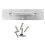 3 Sets Stainless Steel Pull Plate Modern Furniture Door Handle 11