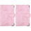 2St A6 PU Budget Binder Cover Roze Notitieboek Shell 6-Ringen 4