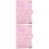 2St A6 PU Budget Binder Cover Roze Notitieboek Shell 6-Ringen 7