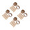40 Pcs Number 0-9 Removable Clip On Metal Knitting Markers 4