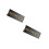 2Pcs Black Acrylic Restroom Signs Office Bathroom Door Plates 4
