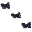 3Pcs Aluminum Compound Bow Cable Slide Bar String Splitter Roller 9