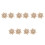 5 Pairs Rhinestone Button Covers Clip-On Outfit Upgrade 10