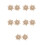 5 Pairs Rhinestone Button Covers Clip-On Outfit Upgrade 6