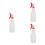 3Pcs 700Ml Plastic Spray Bottle Leak Proof Adjustable Nozzle 6