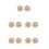 5 Pairs Rhinestone Button Covers Clip-On Outfit Upgrade 4