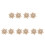 5 Pairs Rhinestone Button Covers Clip-On Outfit Upgrade 8