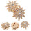 5 Pairs Rhinestone Button Covers Clip-On Outfit Upgrade 11