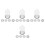 40 Pcs Replacement For Rotary Cutter Fabric Cutting Tool Silver 4