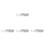 4Pcs Kitchen Desk Receipt Holder Slide Rack 2