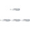 4Pcs Kitchen Desk Receipt Holder Slide Rack 9