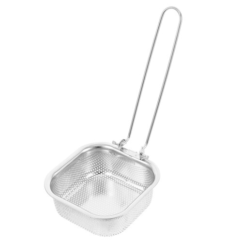 2Pcs Stainless Steel Noodle Strainer With Handle For Hot Pot Frying 2