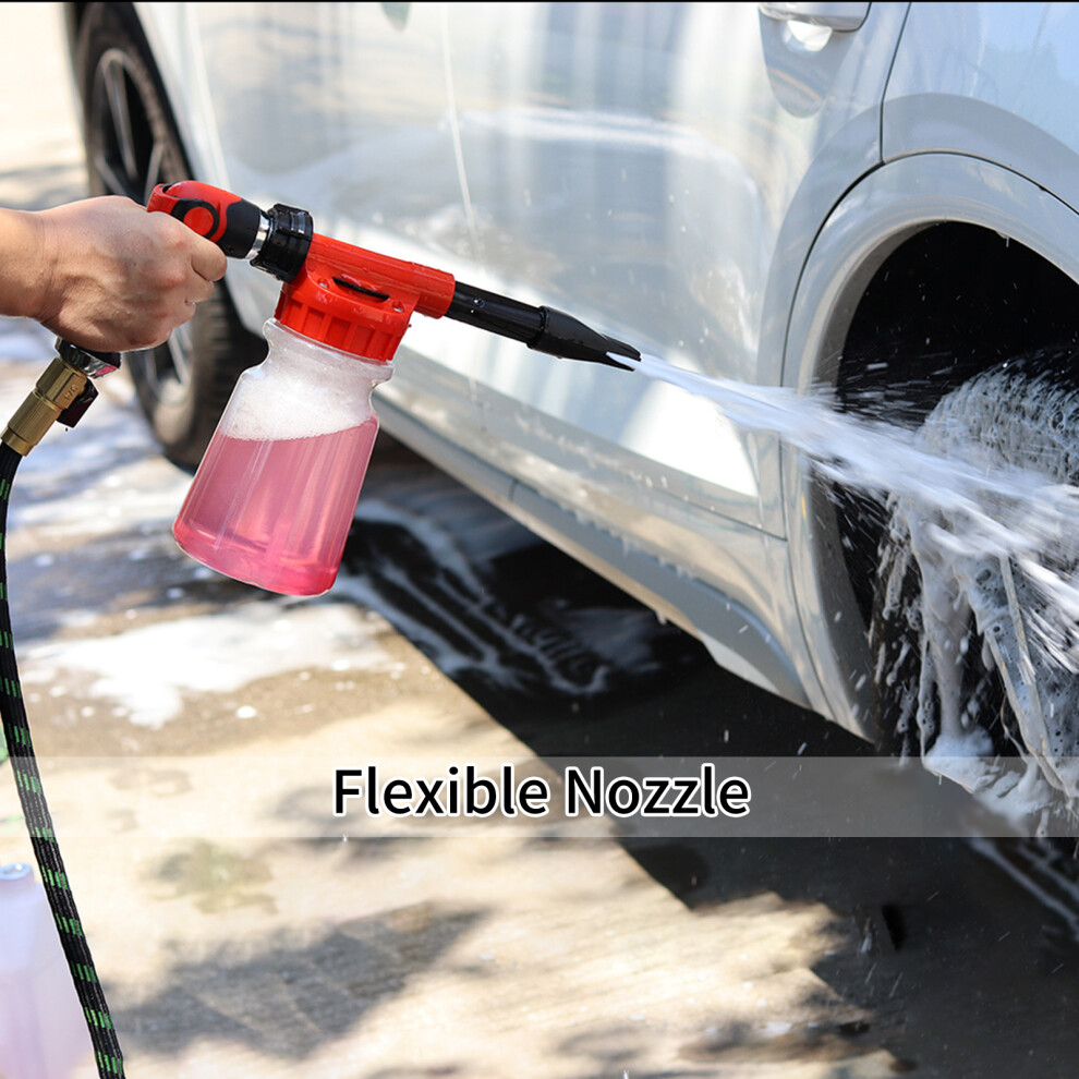 Adjustable Spray Nozzle Foam Gun 1L Capacity for Easy Cleaning
