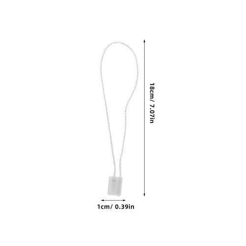 950 Stks Ties Label Lanyard 18,00X1,00X1,00 Cm Lichtgrijs 1
