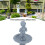 Gartenjunge Harz-Puppenhaus-Statue 1:12 Maßstab 7