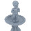 Gartenjunge Harz-Puppenhaus-Statue 1:12 Maßstab 8