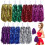 7 Paar Cheerleading Poms Handstick Schüttelstrauß 3