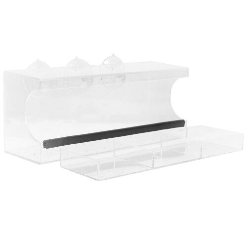 2 Sets Acryl Vogelfutter Spender Für Papageien