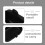 Glasses Case PC Schnappverschluss 4er Set Täglicher Gebrauch 6