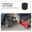 Roue De Cric Alliage Noir Accessoire Pratique Usage Automobile 7