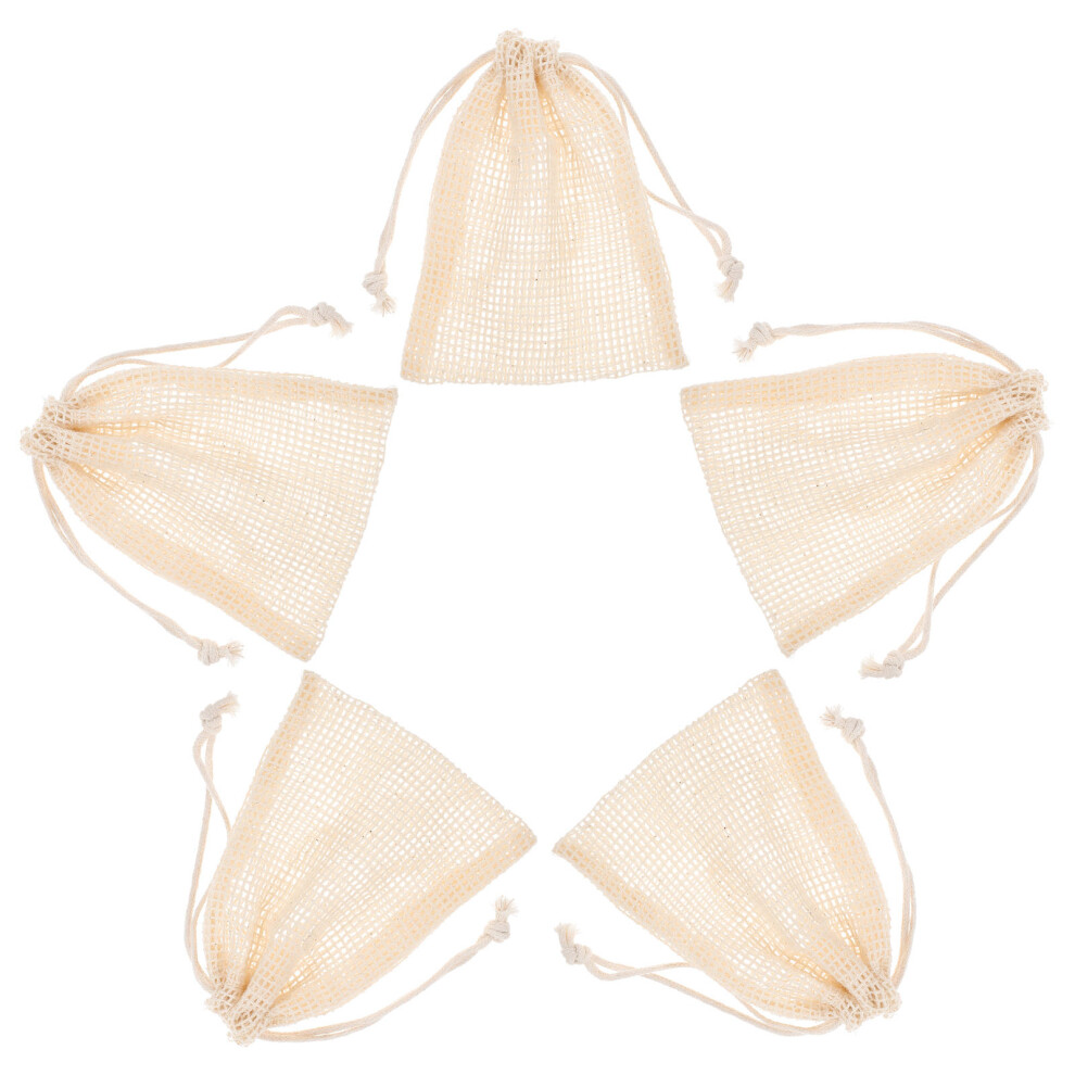 50 Pcs Cotton And Linen Reusable Bathing Soap Pouches-image-OPC-PKZYQYQ-NEW