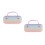 Portable Hard Shell Sunglasses Case For Kids And Women Folding Holder 9