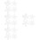 16 Pcs Acrylic Quilting Templates For Sewing Crafts 9