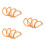 12 Pcs Solid Shape Bag Handles For Diy Handbag Accessories 5