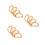 12 Pcs Solid Shape Bag Handles For Diy Handbag Accessories 4