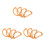 12 Pcs Solid Shape Bag Handles For Diy Handbag Accessories 3