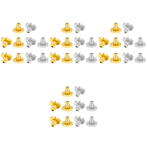40 Pcs Hypoallergenic Locking Earring Backs For Studs 2