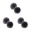 6Pcs Microphone Furry Windscreen Assorted Colors Windproof Mic Covers 4