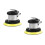 2Pcs Air Sander Polisher Orbital Pneumatic Palm Sander For 5