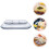 2 Pcs Transparent Heat-Resistant Square Glass Dish For Home 9