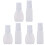 6 Pcs Push Down Bottles Empty Dispenser For Nail Polish Remover 2