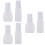 6 Pcs Push Down Bottles Empty Dispenser For Nail Polish Remover 7