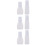6 Pcs Push Down Bottles Empty Dispenser For Nail Polish Remover 8