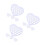 12 Pcs 19-Hole Dumpling Mold For Making Dumplings Ravioli 8