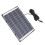 Polycrystalline 6W 12V Solar Panel for Garden & Surveillance Use 12