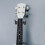 1Pc Black Wooden Violin Ukulele Wall Hanger with Automatic Lock Hook 5