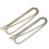 Metal Handtaschenkette Hellgold 1St 45,3*0,27 Zoll 1