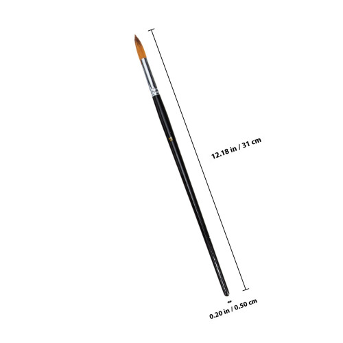 9-teiliges Pinselset Spitz Nylon Für Ölfarben 1