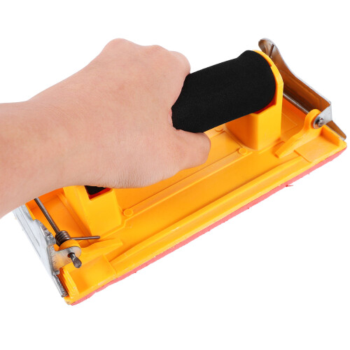 3Stück Schleifpapierhalter Schleifblock Mit Schwammgriff Handwerkzeug 2