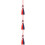3Stk Chinesische Knoten Quasten Mehrfarbig Polyester DIY 10