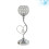 3 Pcs Retro Crystal Candle Holder Iron Candlestick For Wedding Decor 11