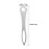 5Pcs Rubber Band Tied Tool: Manganese Steel String Buckle Set For Bow 2