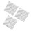 60 Pcs Adhesive Square Acrylic Mirrors For Diy Craft And Home Decor 8